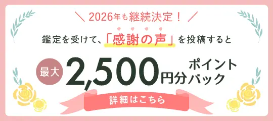 感謝の声投稿で2,500ptバナー